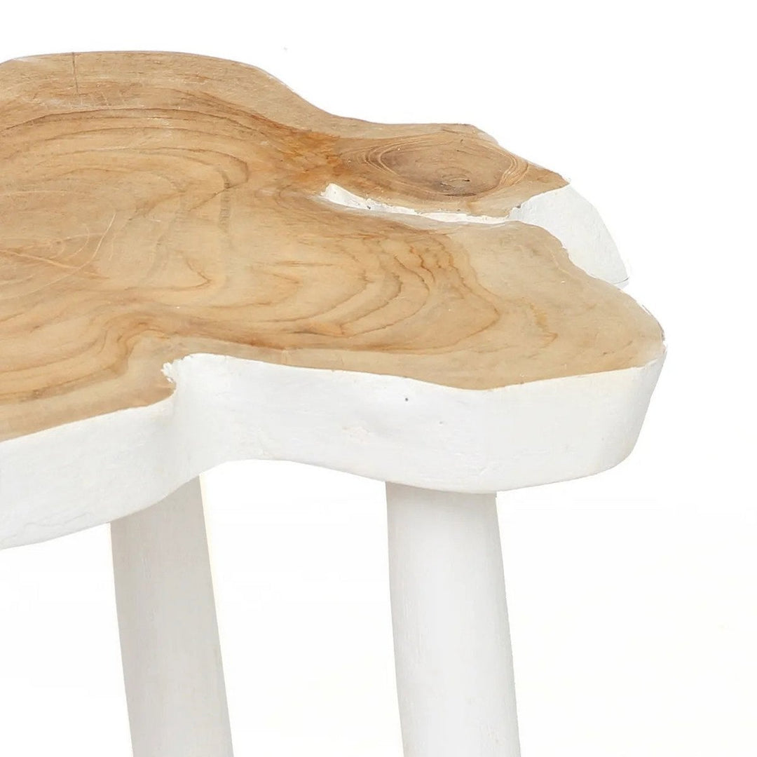 ORGANIC Beistelltisch - Teakholz Natur