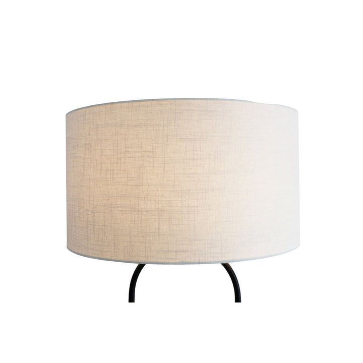 Stehleuchte BRANCHES - Deko Lampe mit Pflanztopf - Leinen/Treibholz Natur 155cm