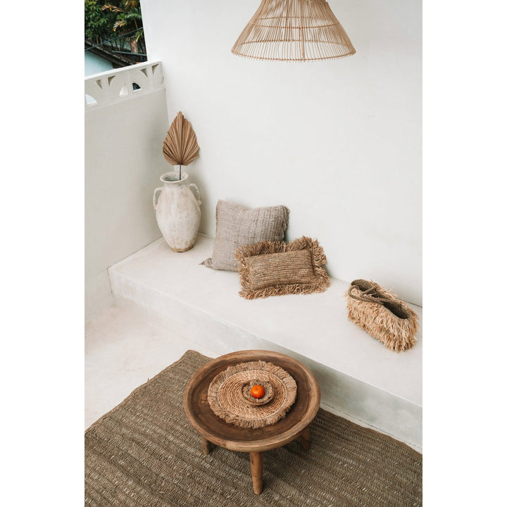 SEAGRASS RAFFIA Platzset mit Fransen - Tischset - Dekomatte
