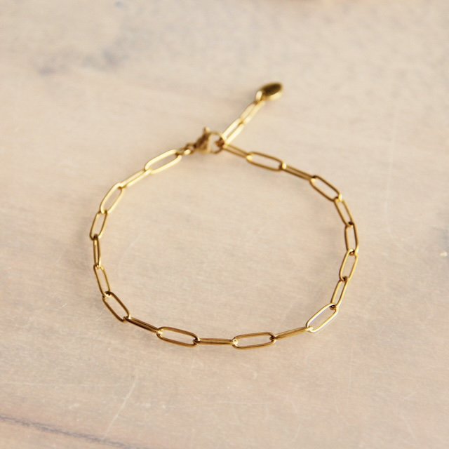 Armband - D-Chain Glieder - Gold