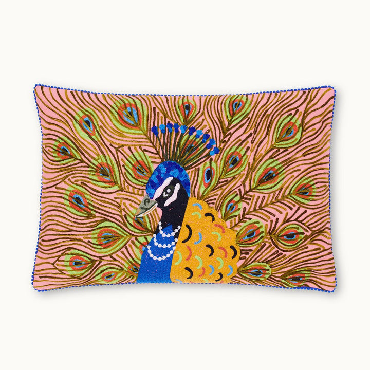 Kissen mit Füllung PFAU