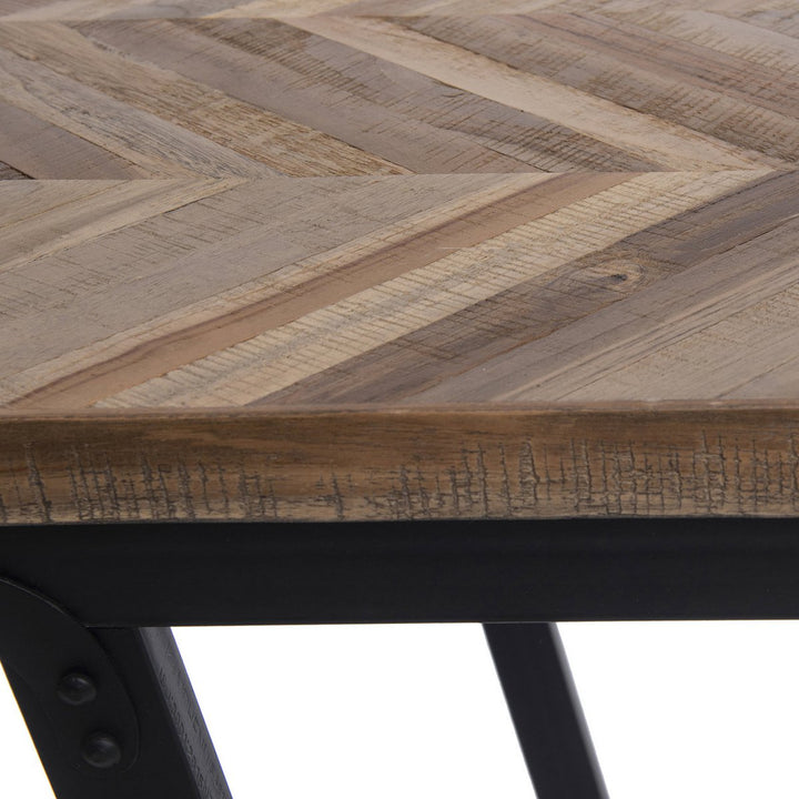 HERRINGBONE Holzbank 110cm