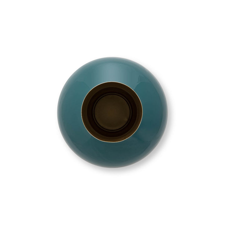 Vase Metal medium DARK GREEN 40cm
