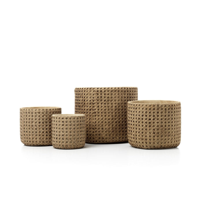 RATTANROCK Pflanzkübel XL - Pflanztopf - Dekotopf