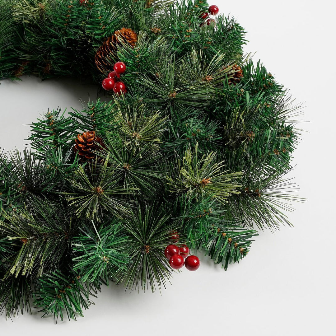 Kranz mit dezenter Weihnachtsdekoration - Ø60 cm