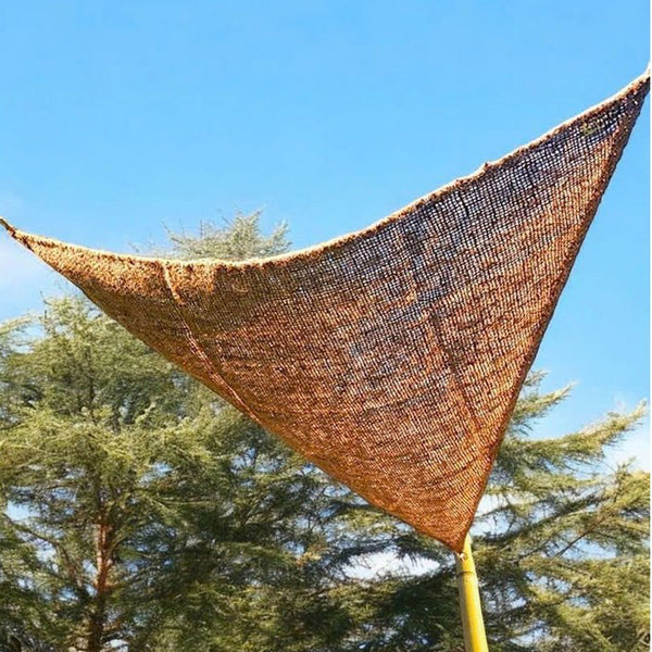 COCO SHADE Sonnensegel - Dreieckig Natur 350x350