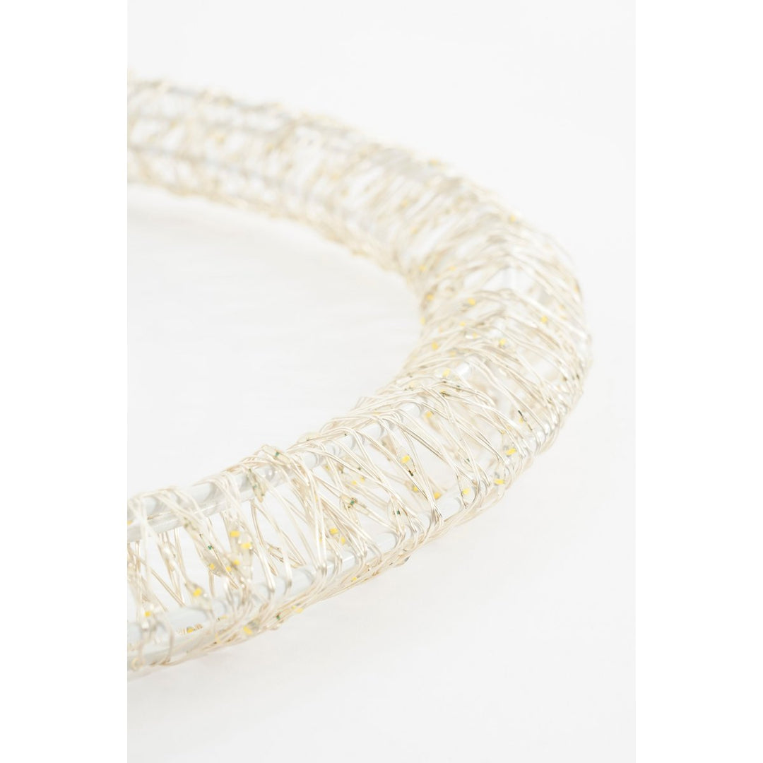 LED Weihnachtsdeko - Lichterkranz - warmweiß – Ø36 cm