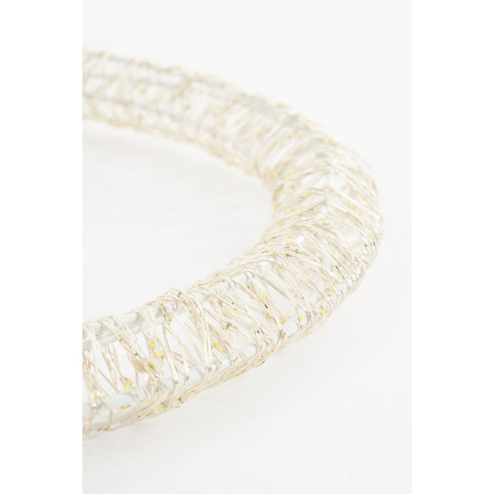 LED Weihnachtsdeko - Lichterkranz - warmweiß – Ø36 cm