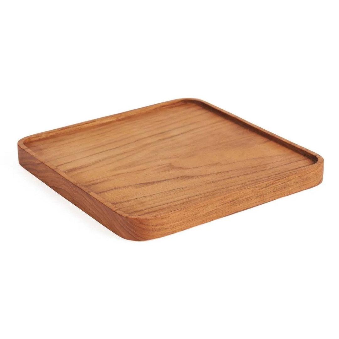 TEAK SQUARE Teller S - Dekoteller 15cm