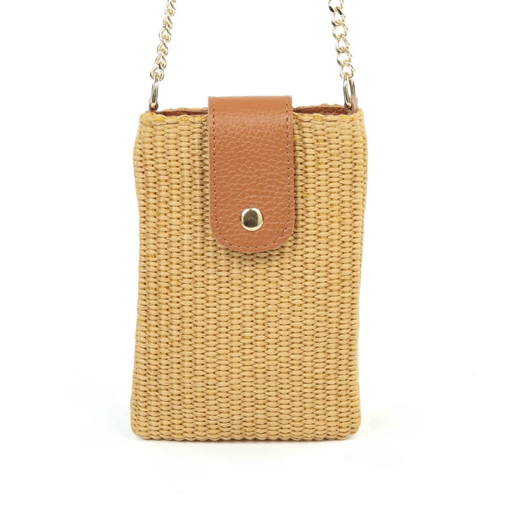 Straw Handytasche - Mini Umhängetasche - 2 Farben