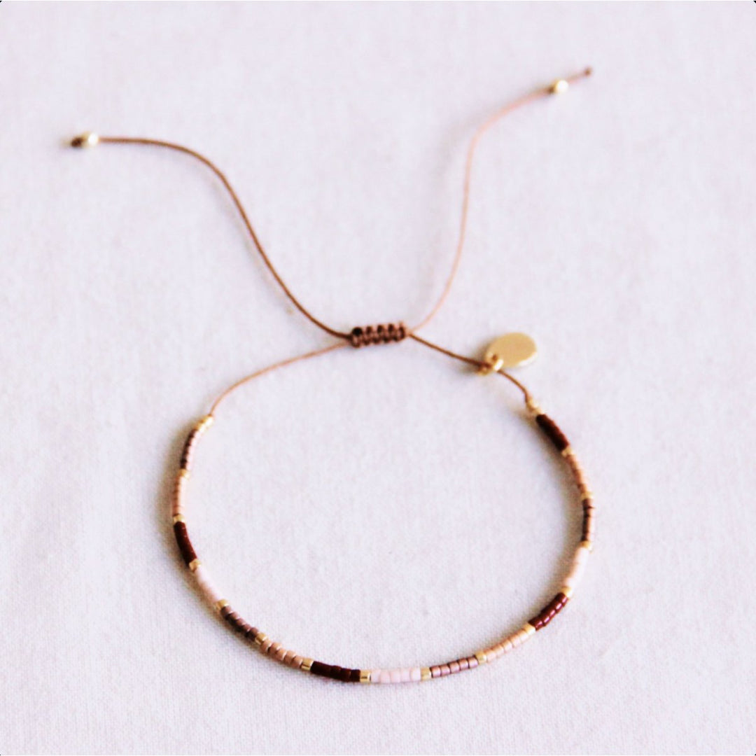 Armband - Miyuki - Nude/Erdtöne