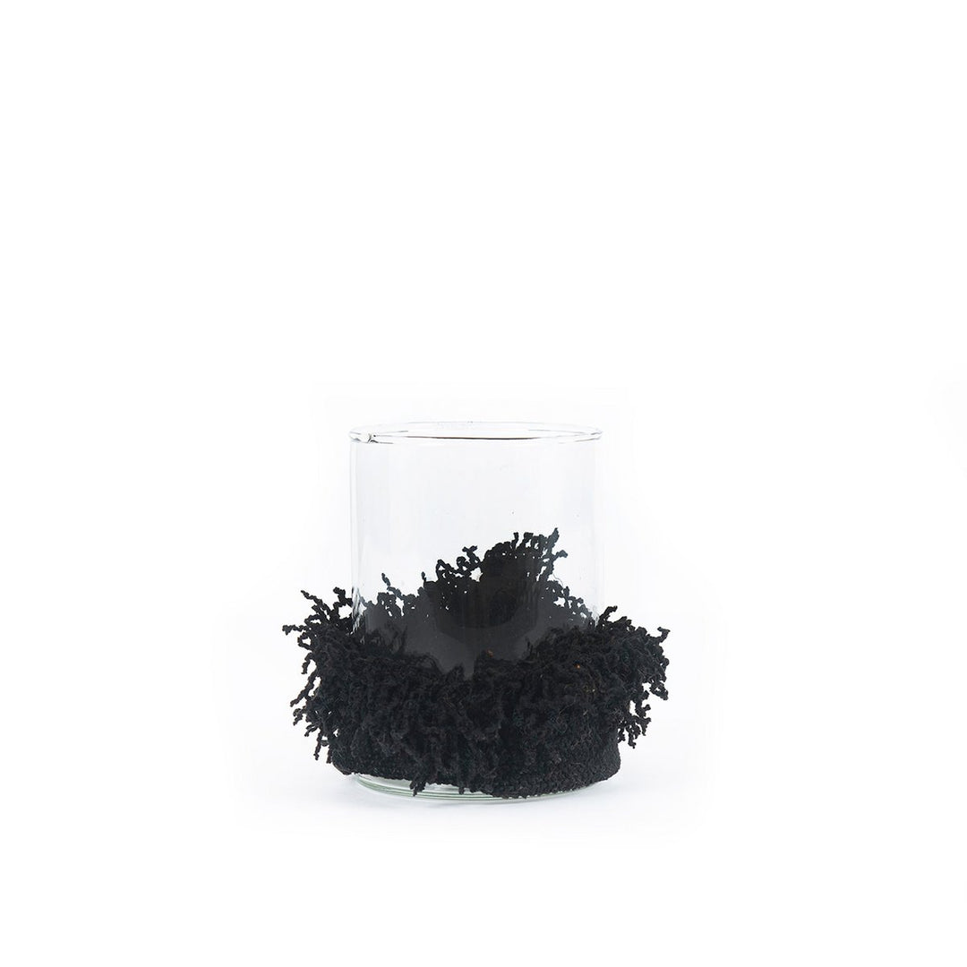 OH MY GEE Kerzenhalter - Schwarz M Windlicht