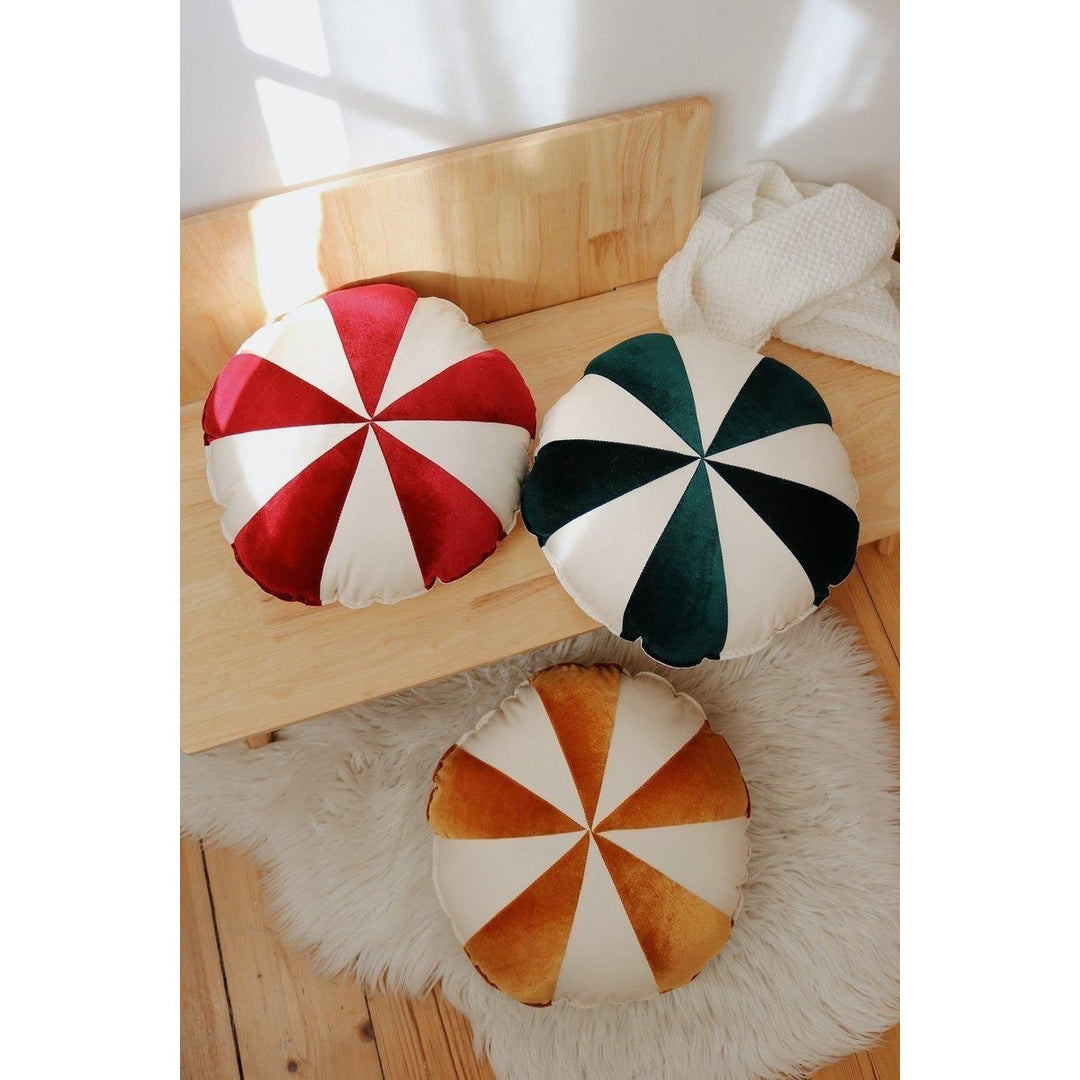 CANDY Patchwork-Kissen / Gold