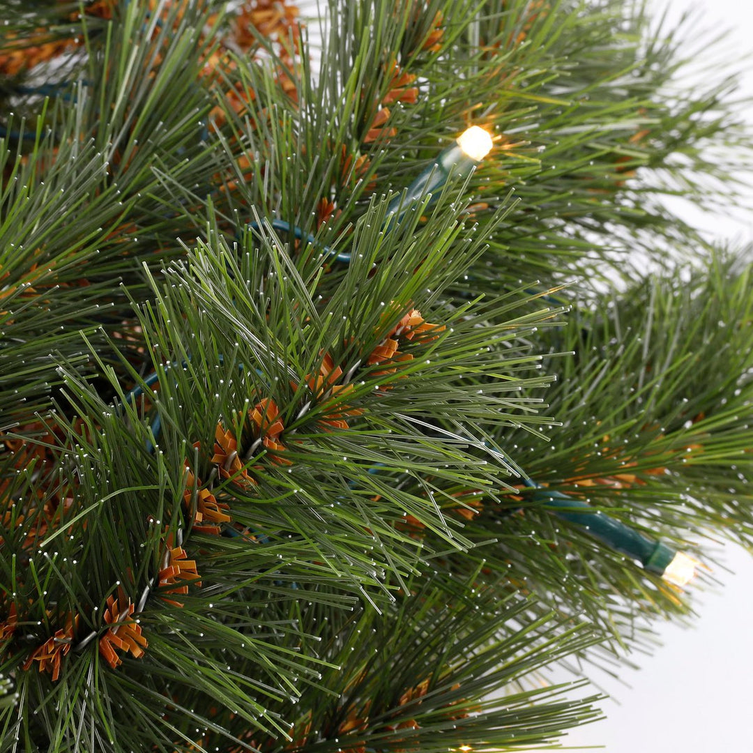 Girlande mit LED-Beleuchtung "Forest Frosted"- Weihnachtsdeko - L180cm