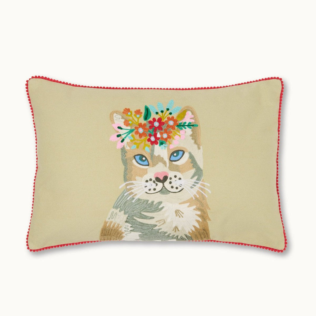 Kissen mit Füllung KATZE