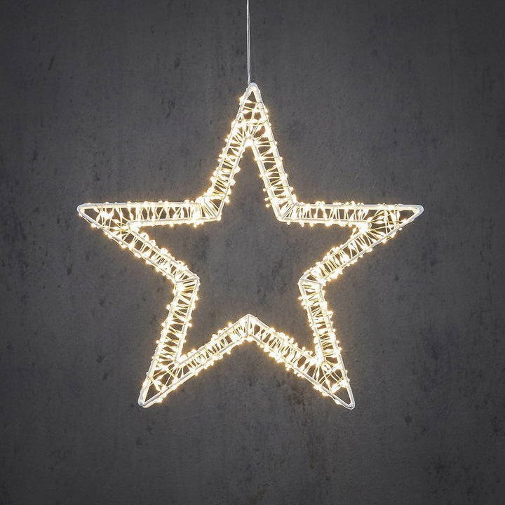 LED Weihnachtsdeko - Stern - warmweiß – Ø36cm