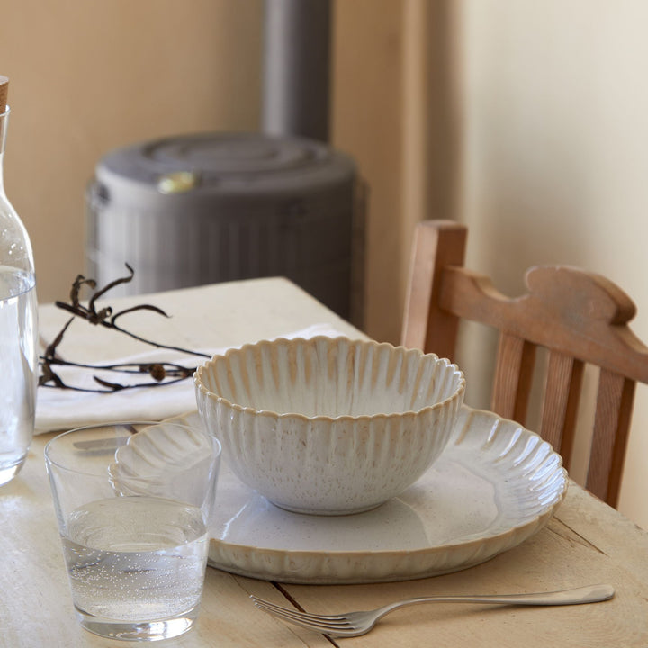Schale MALLORCA / Müsli - Suppe / 6er Set / 16cm / sand