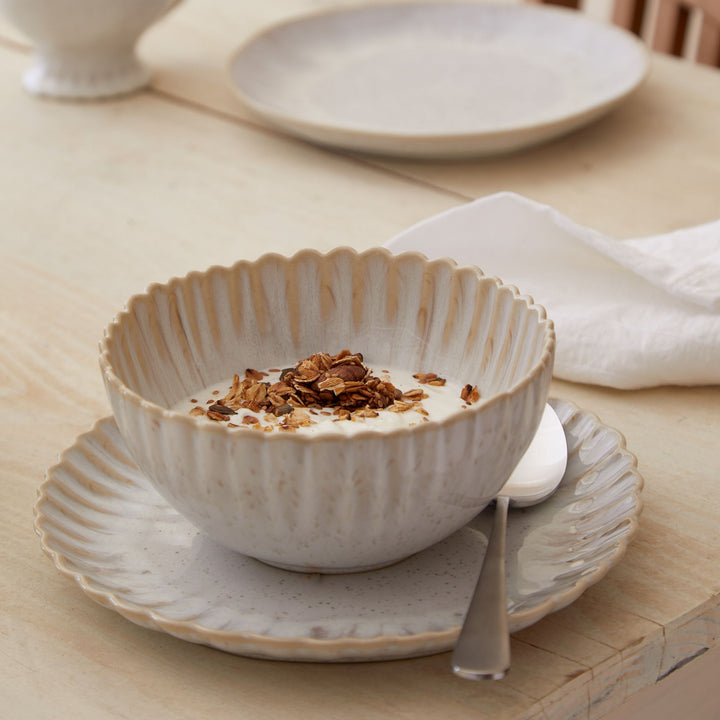 Schale MALLORCA / Müsli - Suppe / 6er Set / 16cm / sand