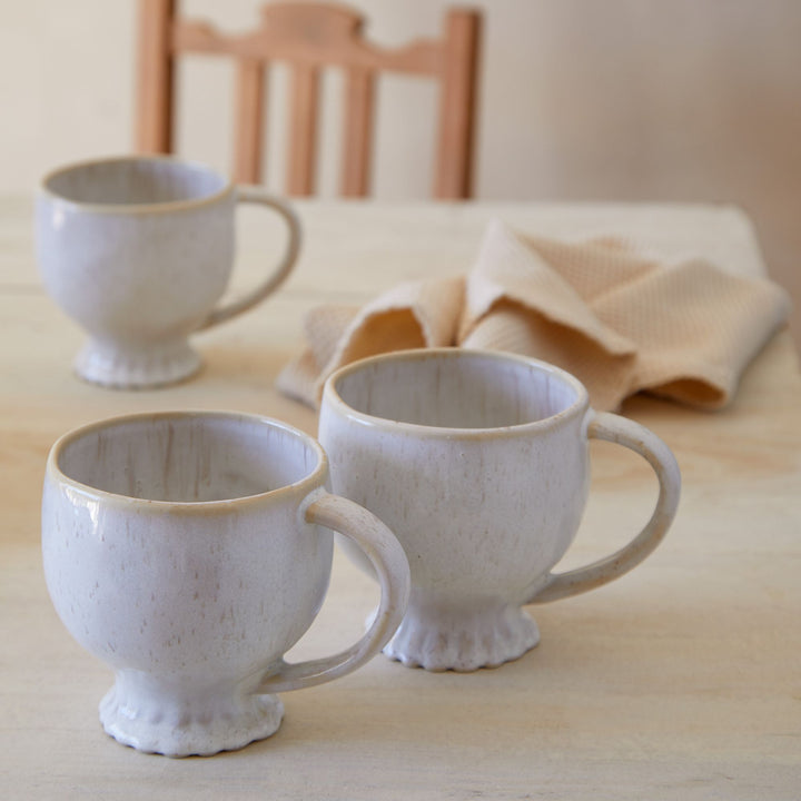 Tasse MALLORCA / Kaffee - Tee / 6er Set / seablue