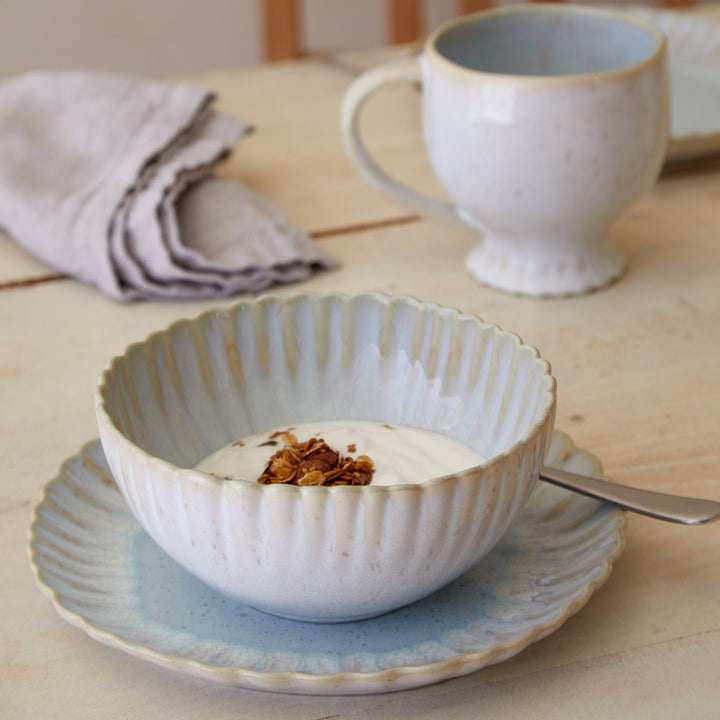 Schale MALLORCA / Müsli - Suppe / 6er Set / 16cm / sand