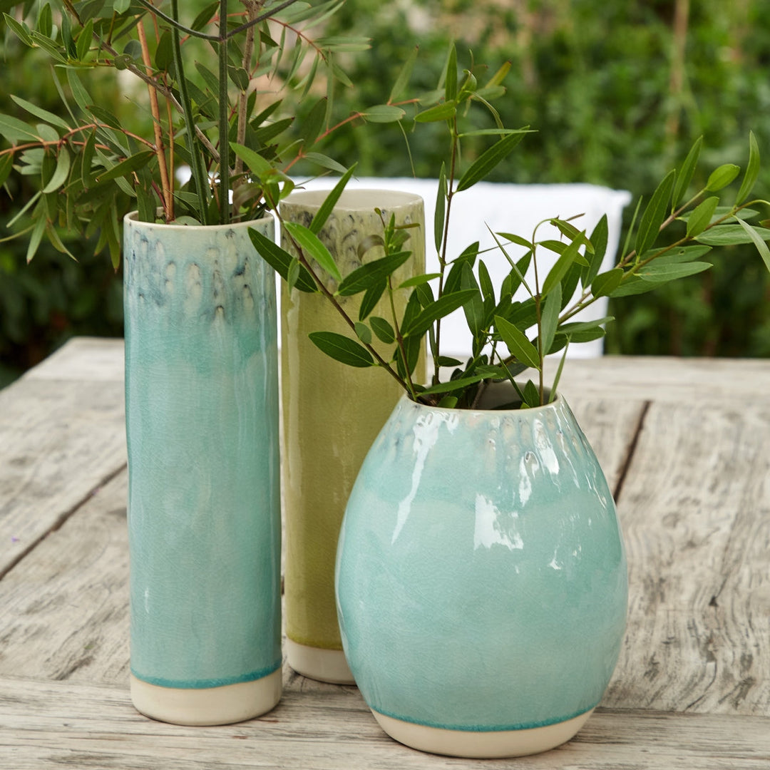 Vase MADEIRA - Zylindervase - 2er Set / 25cm