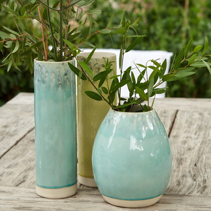 Vase MADEIRA - Zylindervase - 2er Set / 25cm