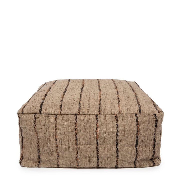 Der Oh My Gee Pouffe - Beige Schwarz