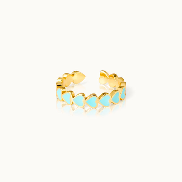 Ring - The Heart - Türkis