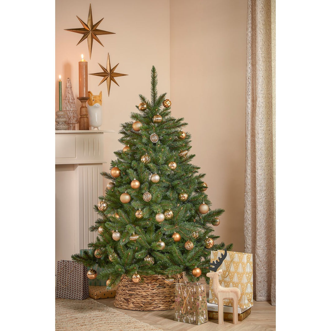 Ständerabdeckung - Weihnachtsbaum Korb - faltbar - Seegras - Ø51cm