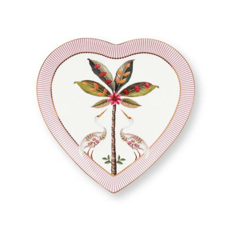 Teller in Herzform LA MAJORELLE Pink - 2er-Set