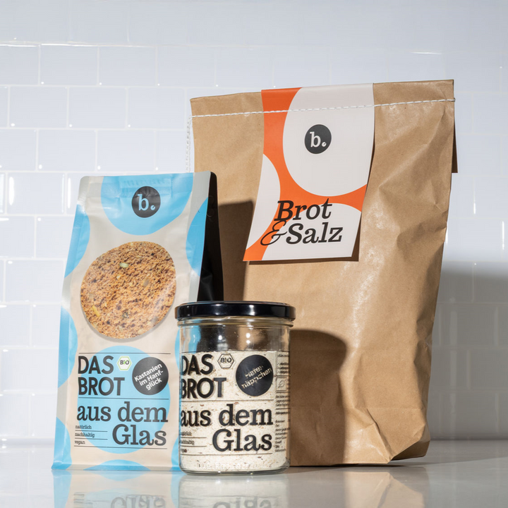 Das Brot aus dem Glas - Brotbeutel BROT & SALZ - Nachfüllpaket