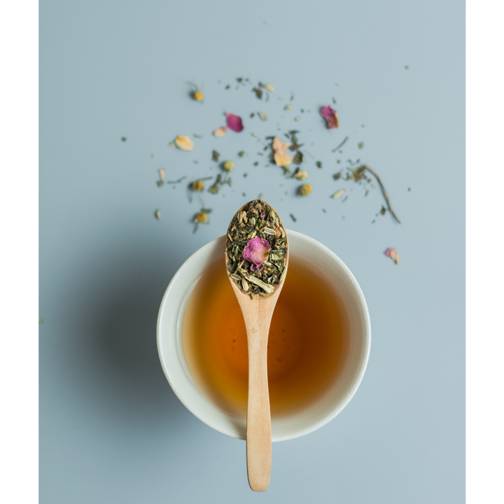 Relax Tee / Roseva Bloom mit Kamille & Rosenblütenblätter
