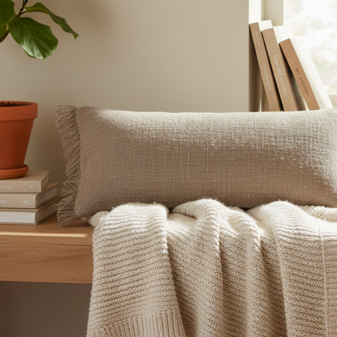 OH MY GEE Kissenbezug - Grau 35x100