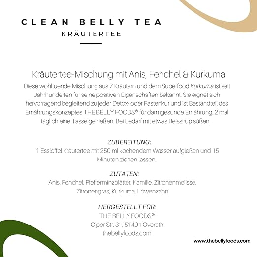 CLEAN BELLY TEA