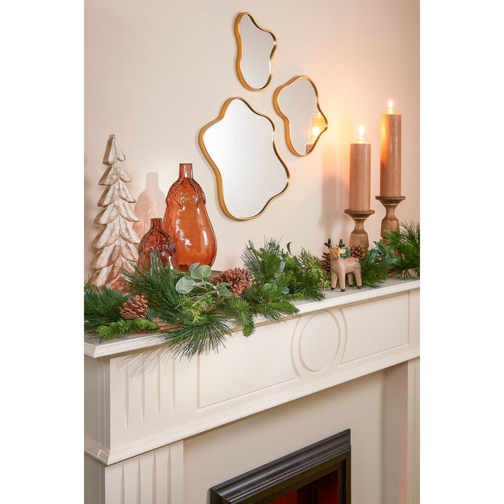 Girlande "Bonita" - Weihnachtsdeko mit Tannengrün & Zapfen – L178 cm