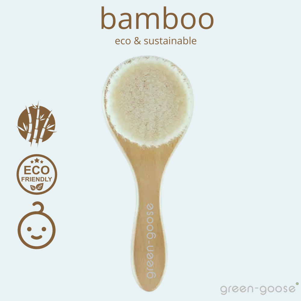 Baby Bambus Haarbürste - Bamboo Soft Brush