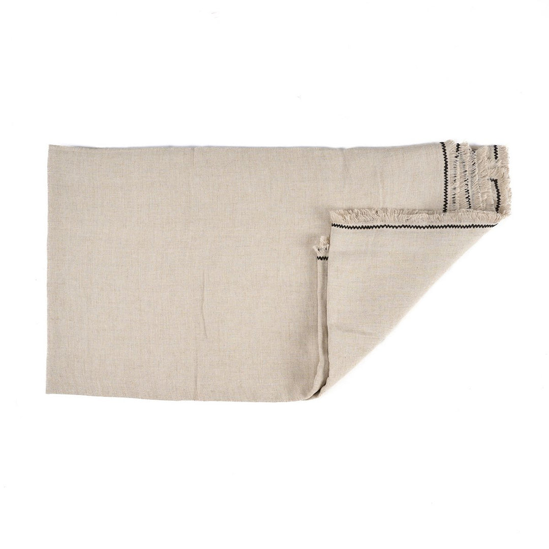 TUSCANY Tischdecke - Leinen Natur 150x300