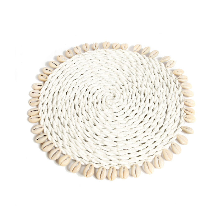 SEAGRASS SHELL Topfuntersetzer - Tischset - Platzset - Wanddeko