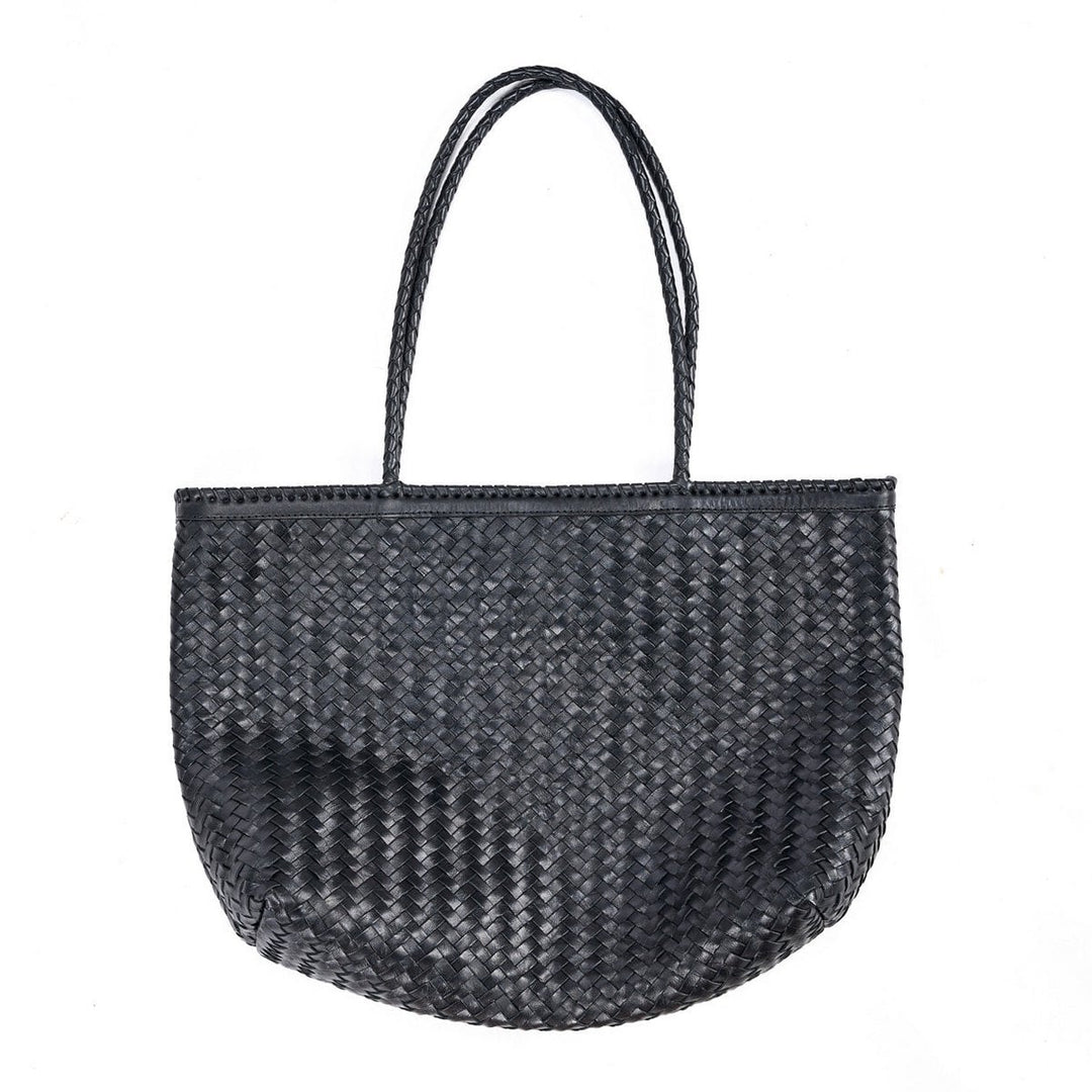 EXECU Ledertasche - Shopper - große Schultertasche