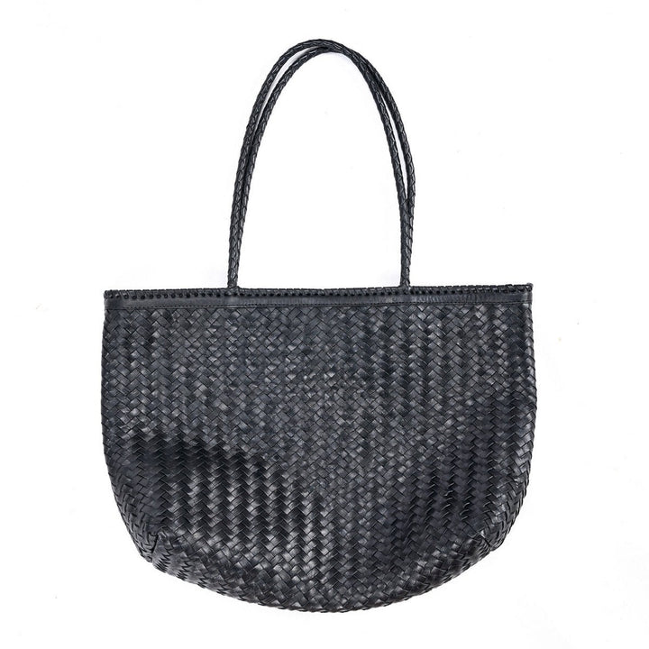 EXECU Ledertasche - Shopper - große Schultertasche