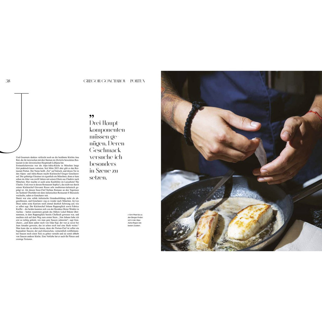 Buch STERNE DES SÜDENS. Das neue Münchner Küchenwunder | Fine Dining & Genusskultur