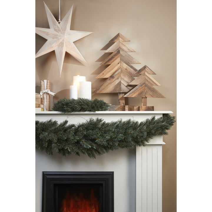 Girlande "Forest Frosted" gebogen - Weihnachtsdeko - L180cm