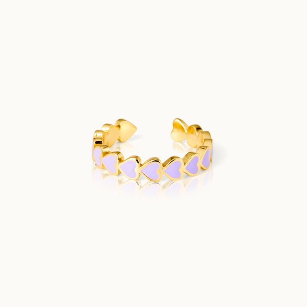 Ring - The Heart - Lavender