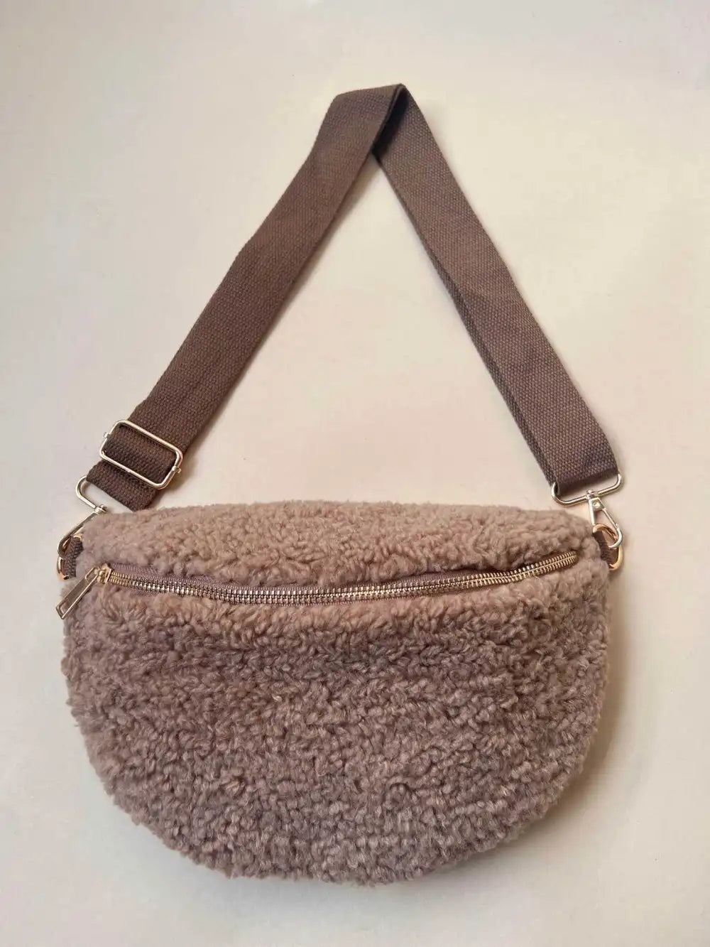 Tasche HARPER - Hipbag/Crossbody Bag - Teddy - braun