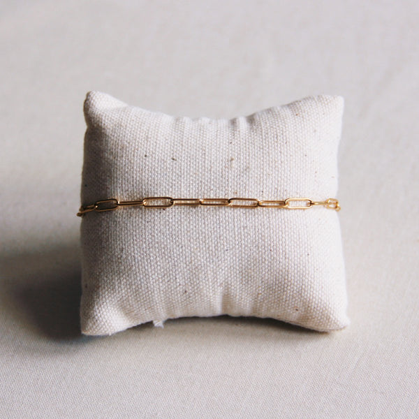 Armband - D-Chain Glieder - Gold