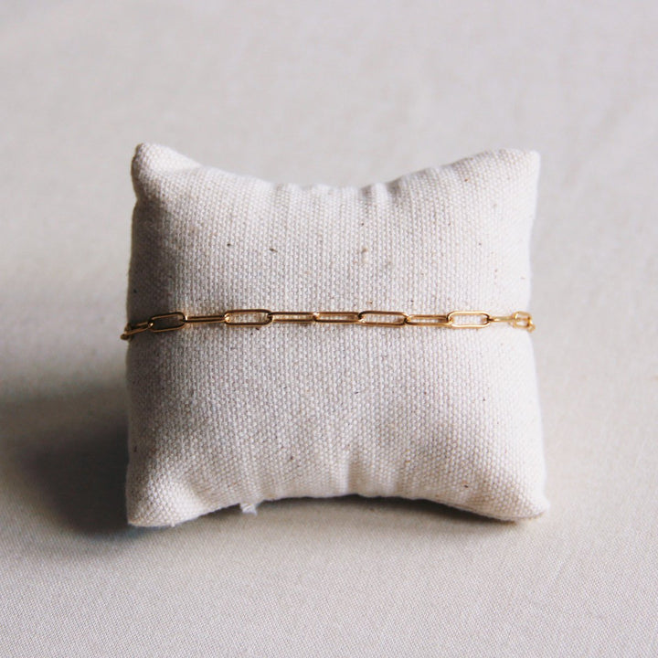 Armband - D-Chain Glieder - Gold