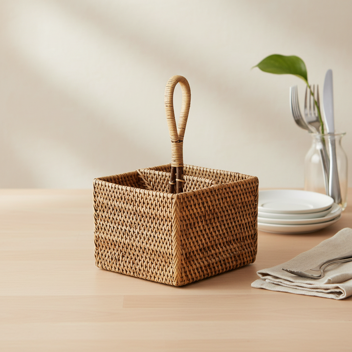 RATTAN Besteckhalter N°2