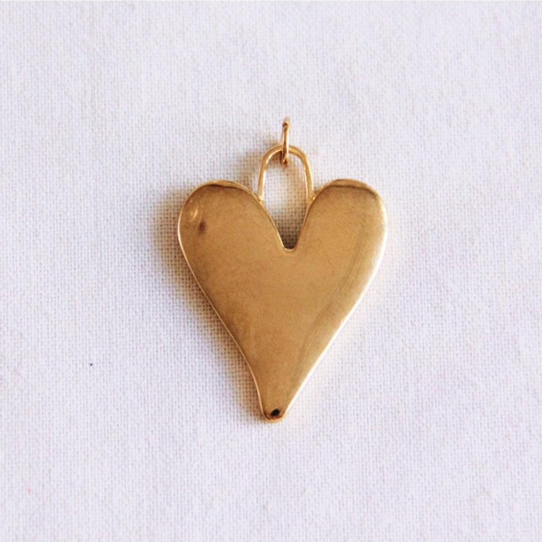 Charm HEART Gold - Kettenanhänger