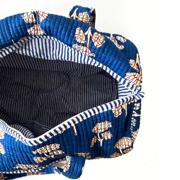 handgemachte Baumwolltasche „Mystic Flower“