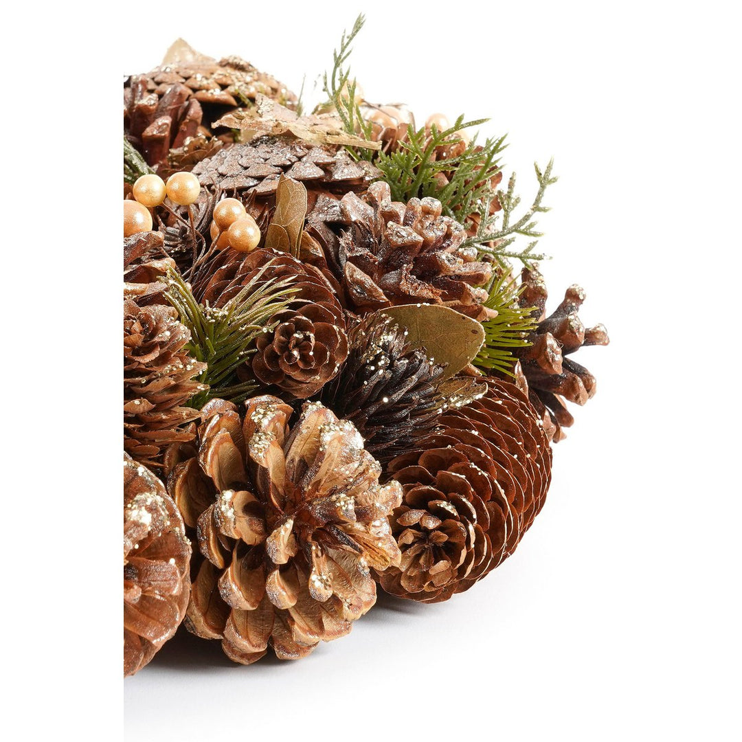 Kranz "Brant" - Weihnachtsdeko mit Kiefernzapfen - Ø45cm